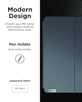 Amazon.com: Lenovo Folio Case for Tab M11 - Tablet Protector